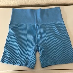 Colsie Blue Biker Shorts
